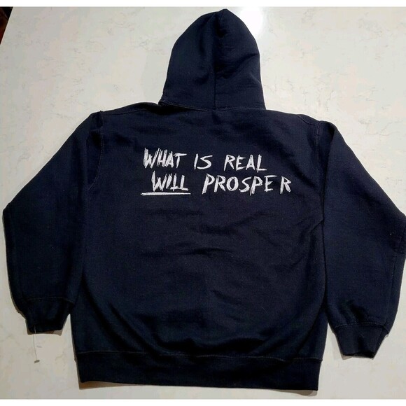 XXXTentacion 2018 Tour Concert Hoodie Sweatshirt What Is Real Will Prosper M EUC - Picture 3 of 9